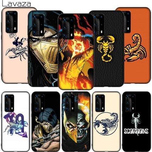 Lavaza K10 Animal Crab Scorpion Cute Soft Case for Huawei Mate Nova 2 2i 3 3i 4E 5 5i 5T Smart 6 7 10 20 30 SE Pro Lite