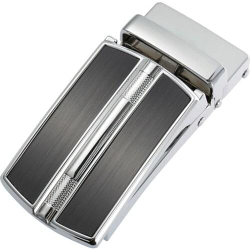 Fashion Mens Business Alloy Automatic Buckle Unique Men Plaque Belt Buckles for 3.5cm Ratchet Men Apparel Accessories LY133-220