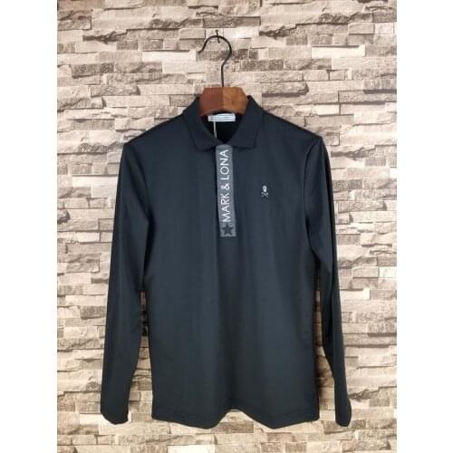 Mark Lona Men’s Long Sleeve Polo-Shirt