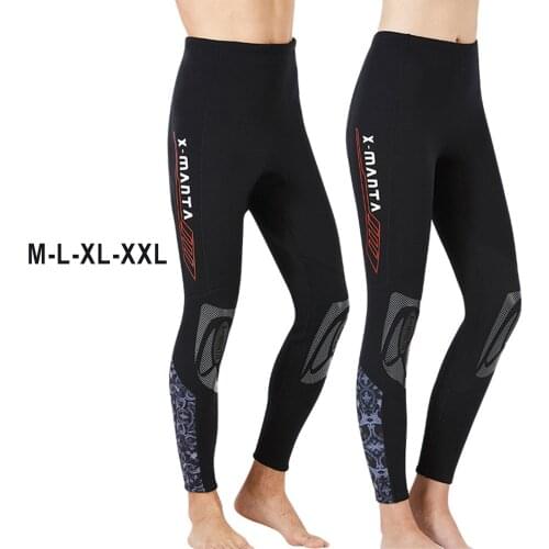 1.5MM Neoprene Diving Ankle-length Pants For Men Women Snorkeling -pant Swimming Rowing Sailing Surfing Warm