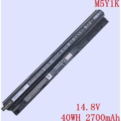 New Original M5Y1K Laptop Li-ion Battery KI85W INS14UD for DELL 15 3552 5458 5559 5552 3567 series 14.8V 40WH 2700mAh