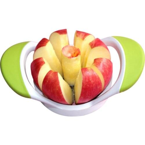 Apple Cutter Stainless Apple Cutter Slicer Vegetable Fruit Tools Kitchen Accessories Apple Easy Cut Slicer Cutter Kitchen Gadget