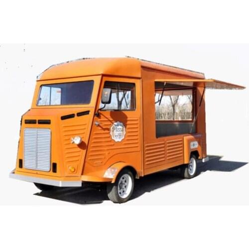 Outdoor mobile food cart for fast food trailer mobile food truck best quality