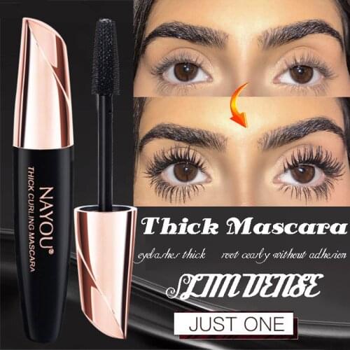 1Pcs Waterproof 4D Makeup Eyelash Mascara Eyelash Makeup Silk Fiber Lash Extension Lash Mascara Tubes Fashion Ladies Cosmetics