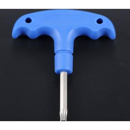 1Pc T25 Golf Wrench Tool Golf Training Aids Fit for Most Shaft Adapter Sleeve /weights Driver Fairway Wood Rescue Blue