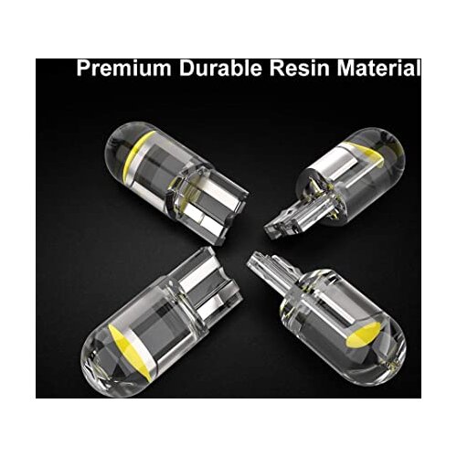 10PCS 2021 New T10 W5W COB LED Car Wedge Parking Light Side Door Bulb Instrument Lamp Auto License Plate Light car led light