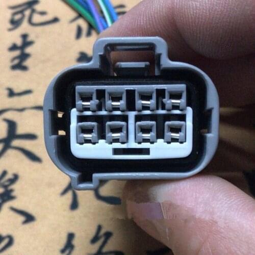 2/4/10pcs/lot 8 Pin/Way Female HID Headlights Connector Plug With Wire Harness Pigtail For Toyota Lexus 90980-10897