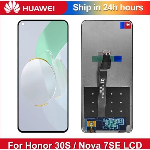 6.5"Original Display For Huawei Nova 7 se CDY-AN00 LCD Touch Screen Digitizer Assembly For Honor 30s CDY-AN90 LCD Replacement