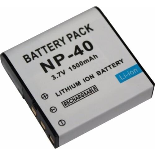 1500mAh Digital camera battery CNP40 NP-40 For EX P Z1050 Z200 Z750 Z1000 Z1200 Z1080 Z30 Z40 Z50 Z55 Z57 FC100 Z700 Z600