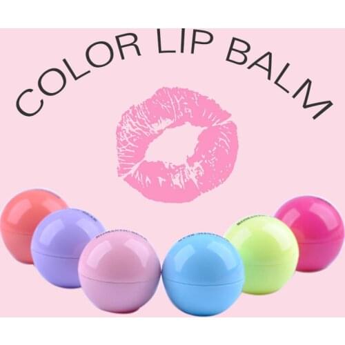 4 Colors Fruit Ball Lip Balm Jelly Hydrating Winter Moisturizing Nutritious Peel Off Lips Dead Skin Makeup Lipgloss Base Lip Oil