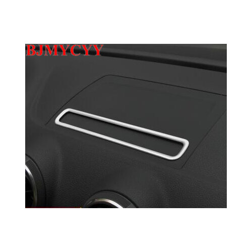 BJMYCYY Car Styling Stainless steel Navigation Decorative Frame Strip Cover Sequins Special Modified For AUDI A3 8V 2013-2016