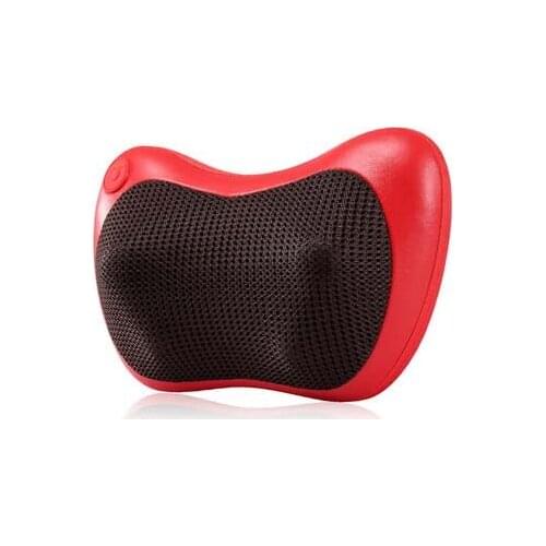 Electric Massager Pillow Body Kneading Heating Neck Pain Relief Health Care Acupressure Shiatsu Massage Machine Tool