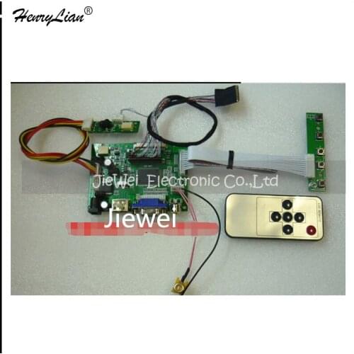HENRYLIAN (Jiewei) HDMI+VGA+AV+Remote LCD Controller Board for 10.1" HD B101UAN02.1 1920*1200 LED Panel