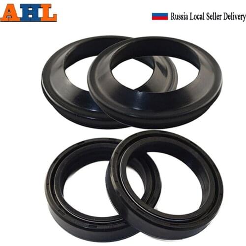 AHL 41x54x11 / 41 54 11 Motorcycle Front Fork Damper Oil Seal and Dust Seal (41*54*11 ) for Kawasaki VN1500P Vulcan 1500 VN1600B