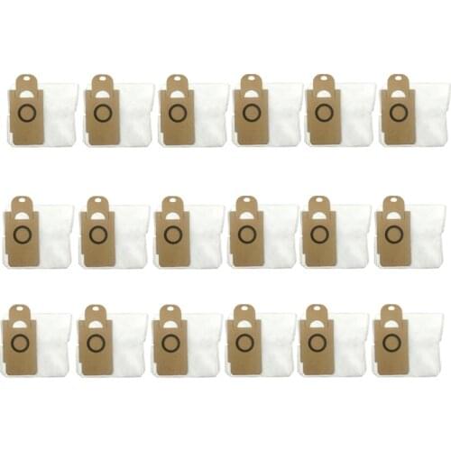 18PCS Replaceable Parts Accessories Dust Bags For Lydsto R1 Robot Vacuum Cleaner Parts Dust Bag Accessories