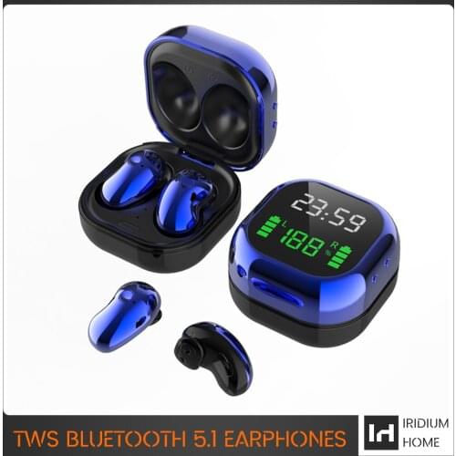TWS S6Plus Earphones Charging Box Stereo Sports Waterproof Wireless Bluetooth Headphones fone Headphones for Smartphone Portable