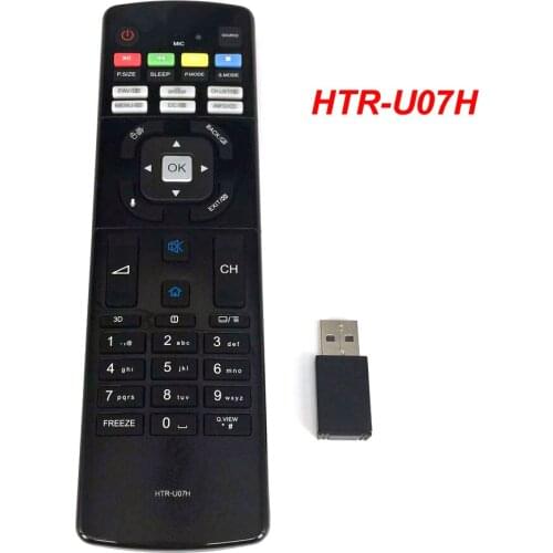 New HTR-U07H Original Remote Control With USB Receiver For Haier LCD TV LE50B7500U LE55B7500U