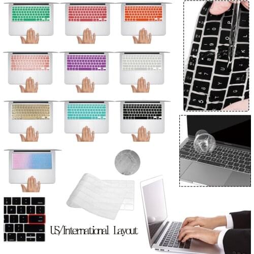 Laptop Keyboard Film for Apple Macbook Air 11 A1370 A1465 Dustproof Waterproof Soft Silicone Keyboard Cover Skin Protecter Film