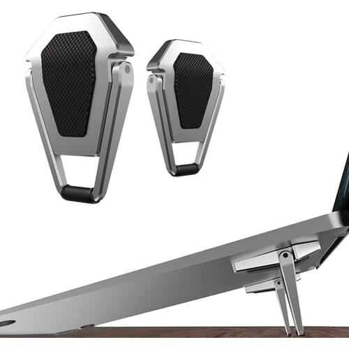 Portable Laptop Stand for Apple MacBook Air Pro Huawei MateBook Metal Vertical Creative Stand Laptop Holder Notebook Stand