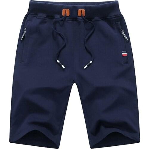 Summer Shorts Mens Fashion Brand Breathable Mens Sports Casual Shorts Comfortable Large Size Fitness Mens Bodybuilding Shorts