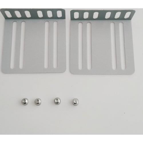 For Universal bracket 2 Din Car Radio MP5 Android Navigation Left and right bracket Accessories 4 Screw Quick Installation Tools