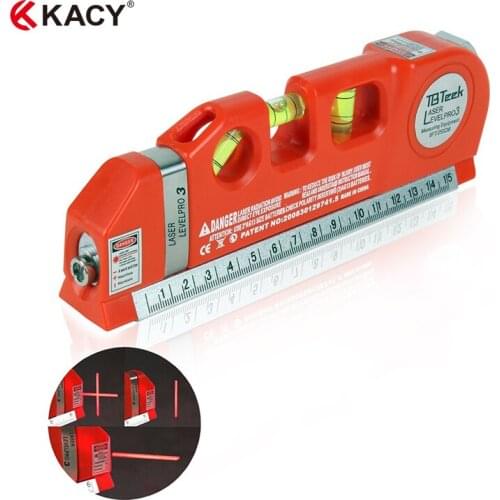 Kacytools Horizon Vertical Measure Tape Aligner 8feets electronic Laser Line Level Multi Functional Level Rulers Laser Level