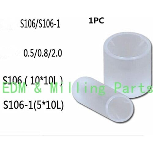 1PC EDM Wire S106 S106-1 3082269 Assisted Sapphire Guide Shaft 10x10mm 5X10mm 05/0.8/2.0mm For CNC Sodick ANT Machine Service