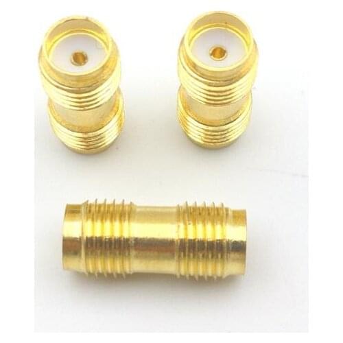 1000pcs SMA female to SMA female jack in series RF coaxial connector NEW
