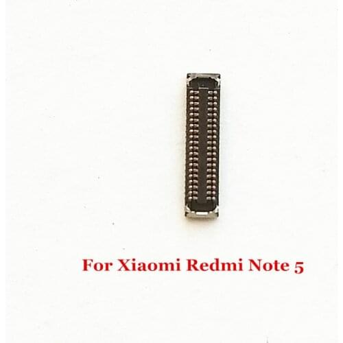 2x Touch Screen Digitizer LCD Display FPC Connector Plug on MotherBoard Pin for Xiaomi Redmi Note 5 Note5