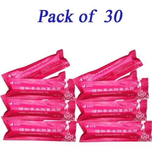 30 Pcs female vagina female uterus care antipruritic anti-inflammatory gel detoxification gynecological gel