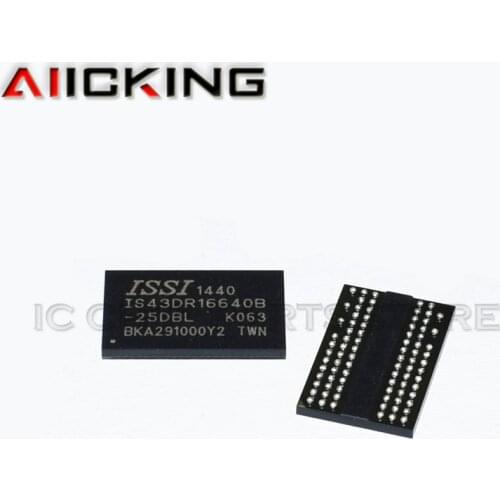 5/PCS IS43DR16640B-25DBL IS43DR16640B BGA New original transistor