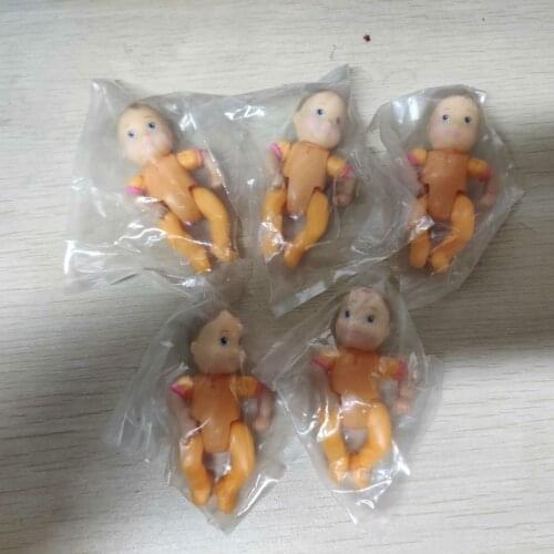 Lot of 5pcs 2.5inch Loving Family Baby Girl Daughther Dolls Action Figures for Dollhouse