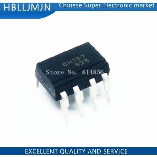 50PCS 6N137 DIP8 6N137 DIP DIP-8