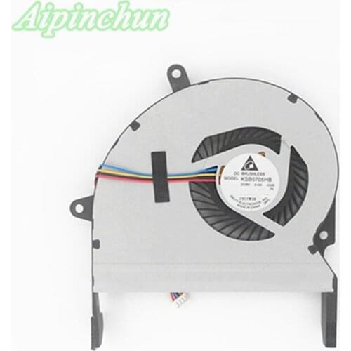 Aipinchun New Original CPU Cooler Fan For Asus Vivobook F401A X401A Replacement Cooler Radiator Laptop Fan