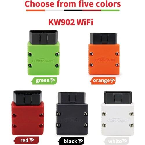 KONNWEI ELM327 WIFI V1.5 PIC25K80 KW902 Autoscanner ELM 327 WIFI Support iOS for iPhone iPad and Android PC EML327 Full Protocol