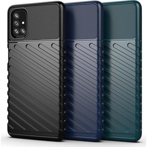 For Cover Samsung Galaxy M51 Case For Samsung M51 TPU Cover for Samsung A51 A71 M01 A01 Core S20 Note 20 Ultra M31S M51 Fundas