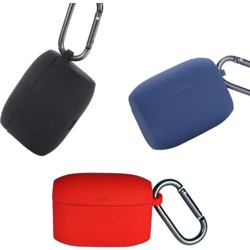 Clamshell Opening Anti-shock Flexible Silicone Comprehensive Protective Case Full Cover for Jabra Elite Active 65t Earphone Acce