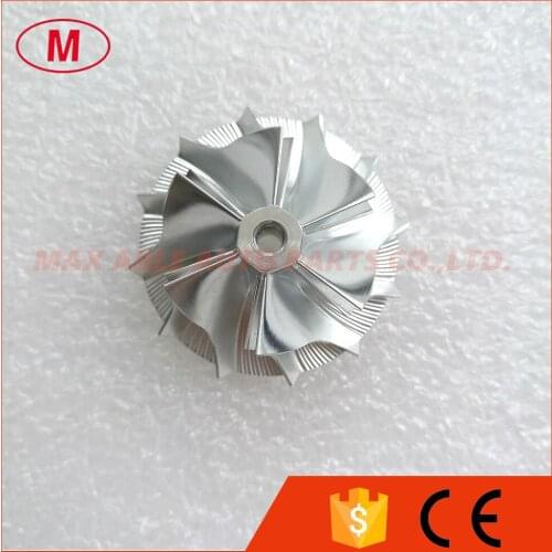 GT1238 704237-0001R Turbocharger Aluminum 2618/Milling/Billet Compressor wheel 28.50x38.00mm 6+6 blades for TURBO CHRA/CORE