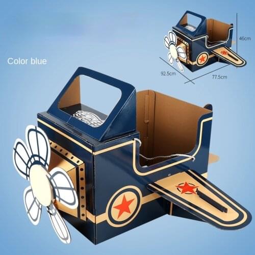 Cardboard box dressing cardboard dinosaur animal wearable kindergarten handmade DIY cardboard box childrens toys kids craft