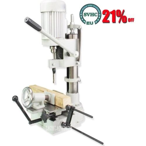 MK361A Tenoner Household Square Hole Mortising Machine Woodworking Tenon Machine Teuoning Machiner Small Bench Drilling Tool