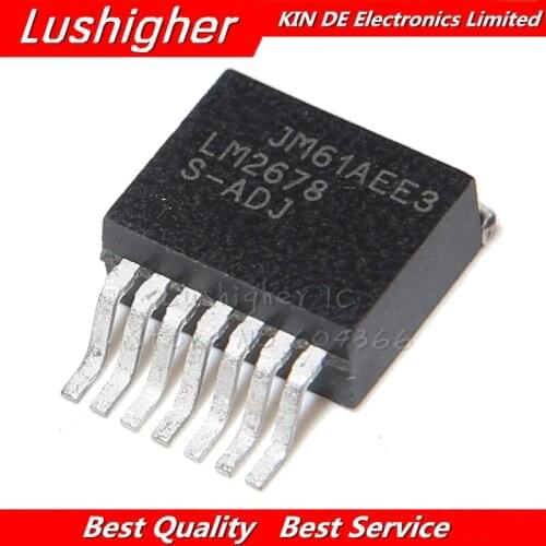 5pcs LM2678S-ADJ TO-263 LM2678 S-ADJ TO263 New Original