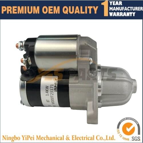 New Starter Motor For Suzuki Grand Vitara L4 2009-2013 3110078K00