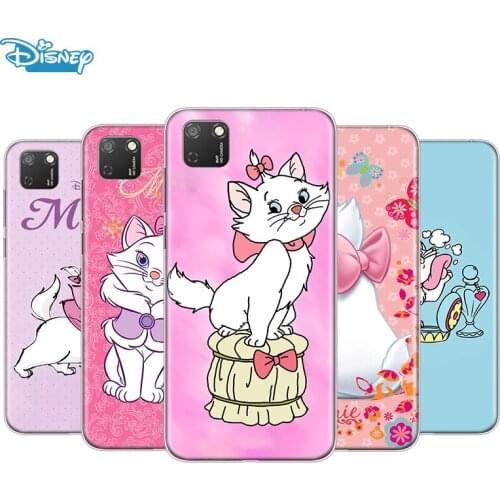 Transparent Cover Disney cute Marie Cat For Honor 9 9S 9A 9C 9X 9N 9i V9 10 10i 10X X10 Lite Pro Shockproof Phone Case