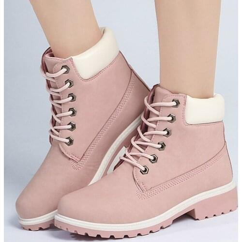 Dropshipping Motocycle booties Women Boots Botas Female Womens Ankle Boots Square Heel Martin Boots Autumn Shoes Camouflage