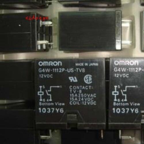 Relay G4W-1112P-US-TV8 12VDC 250V 15A 4 foot