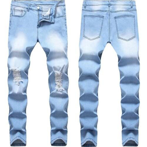 RXJnRXQ Mens Fashion Jeans
