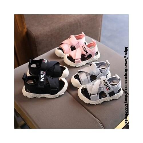 New summer fashion childrens shoes baby sandals boys beach non-slip shoes toddler girls shoes children fashion sports sandals