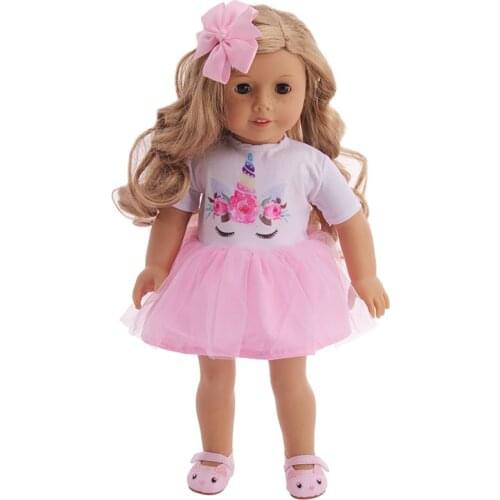 Mermaid Mesh Dress Swimsuit For 18 Inch American And 43cm Baby New Born Doll Clothes Accessories,Our Generation, Childrens Toys