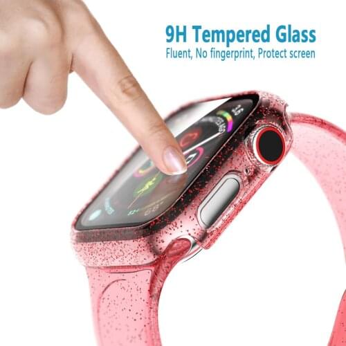 Screen Protector Clear Full Coverage Protective Film for Apple Watch 5 4 3 2 1 Protective Film Case Iwatch 40MM 44MM 38MM 42MM