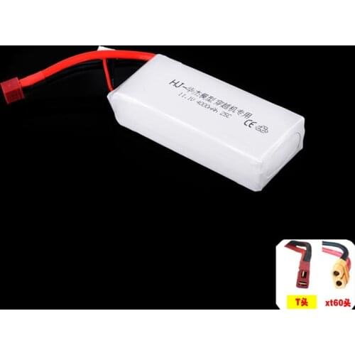 1pcs RC Li-Polymer Lipo Battery 11.1V 4000MAH 25C max 40C 3S for QAV250 Quadcopter FPV RC Car Boat